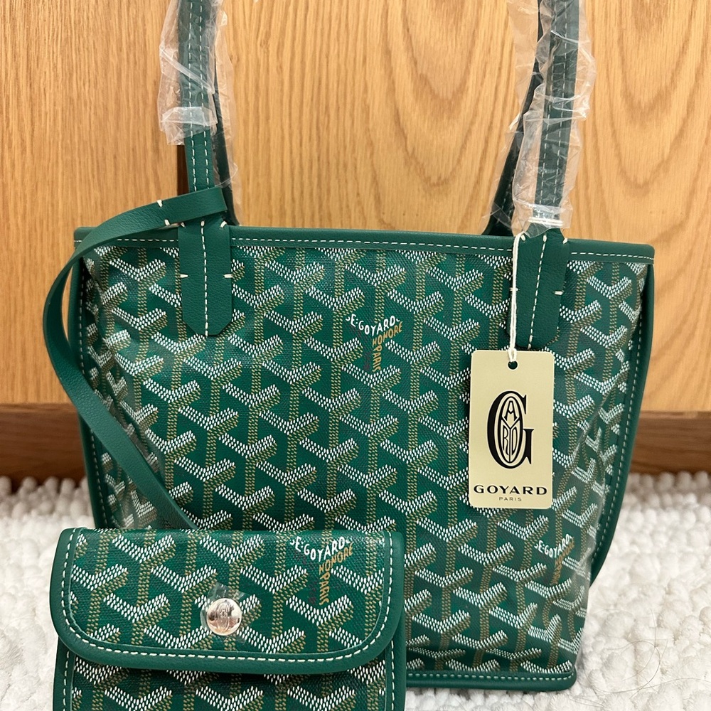 Goyard Anjou Mini Bag: Green